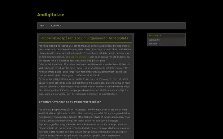 Screenshot of andigital.se
