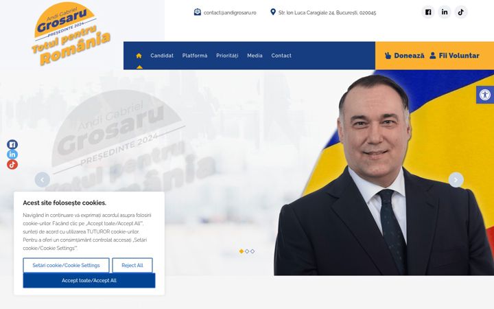 Screenshot of andigrosaru.ro