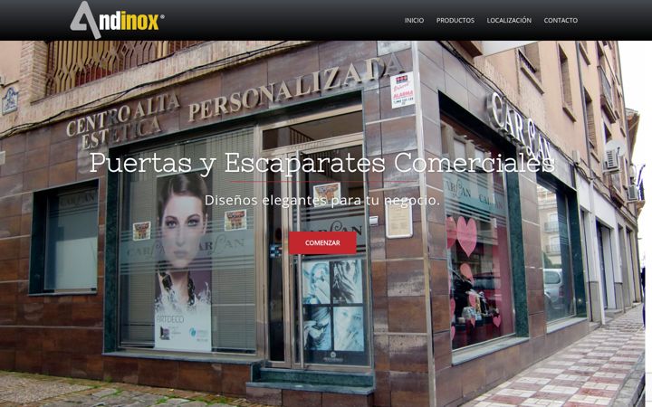Screenshot of andinox.es