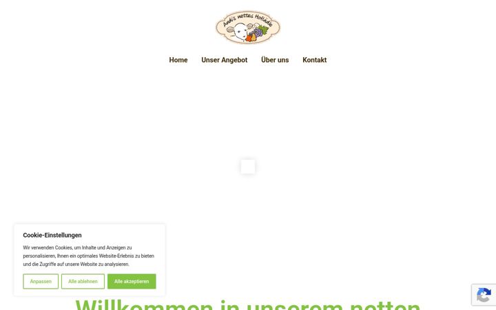 Skjermbilde av andis-nettes-hoflaedle.de