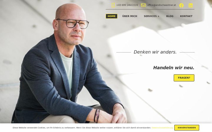 Screenshot of andischwantner.at