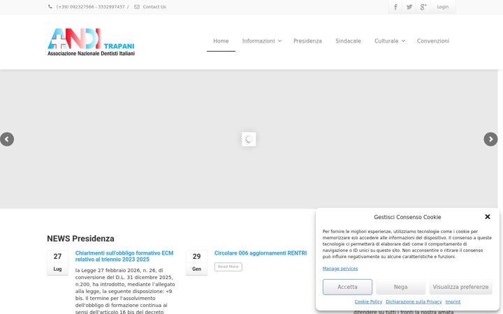 Screenshot von anditrapani.it
