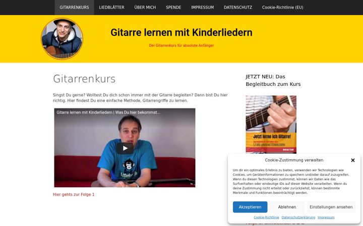 Skärmbild av anditraub.de