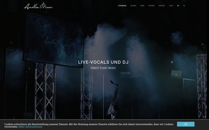 Screenshot of andlex-music.com