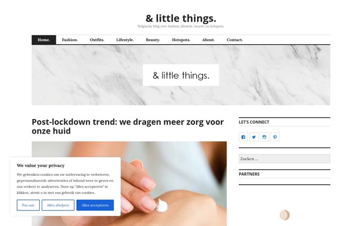 Skärmbild av andlittlethings.be
