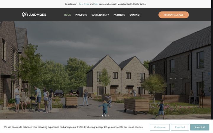 Screenshot of andmore.uk