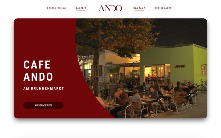 Screenshot of ando.at
