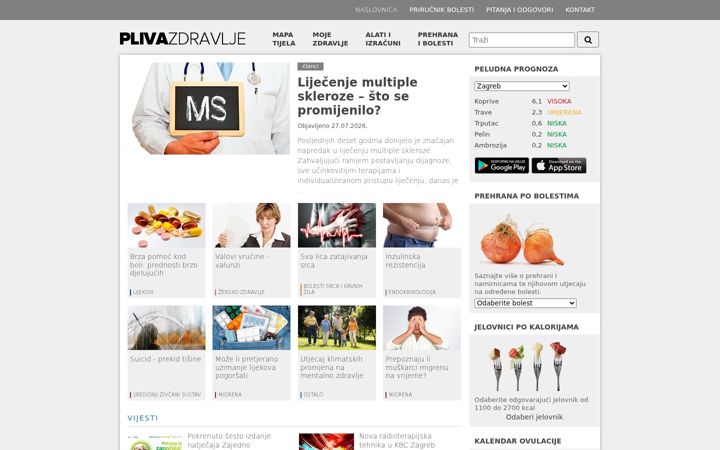 Skærmbillede af andol.com.hr