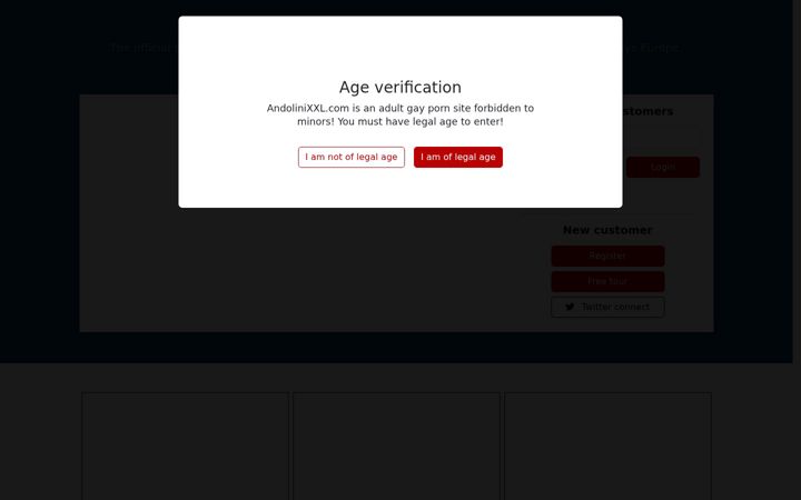 Screenshot of andolinixxl.com