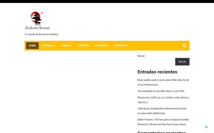 Screenshot of andorrabonsai.com