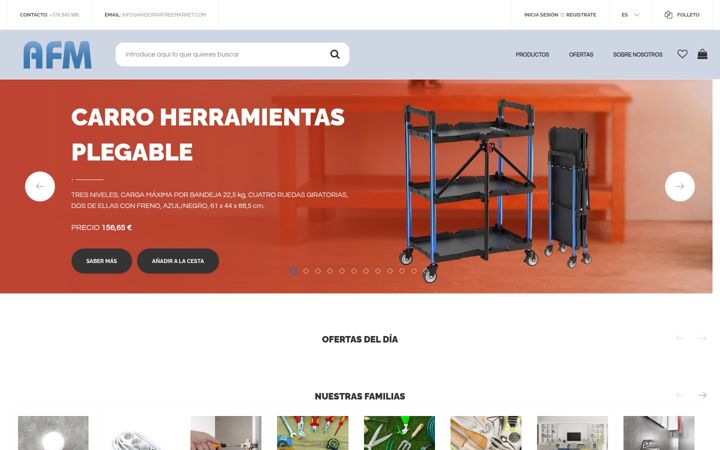 Screenshot of andorrafreemarket.es