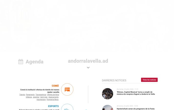 Screenshot of andorralavella.ad