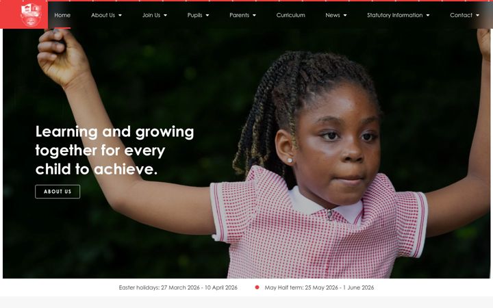 Screenshot of andover-pri.hants.sch.uk