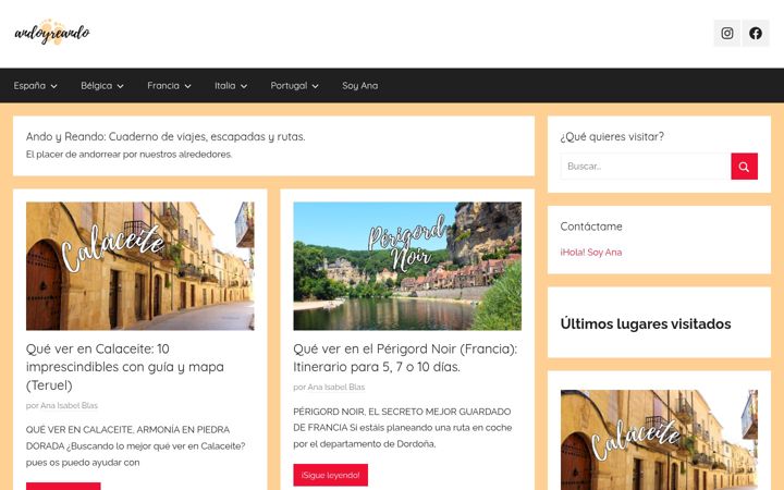 Screenshot of andoyreando.com