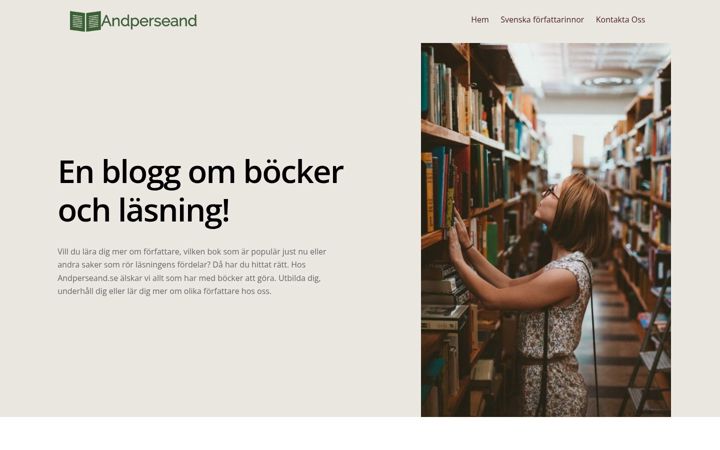Zrzut ekranu andperseand.se