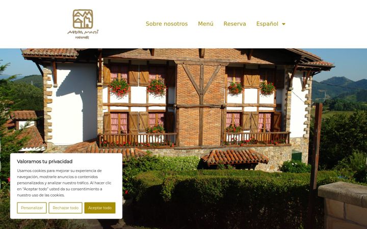 Screenshot of andra-mari.com