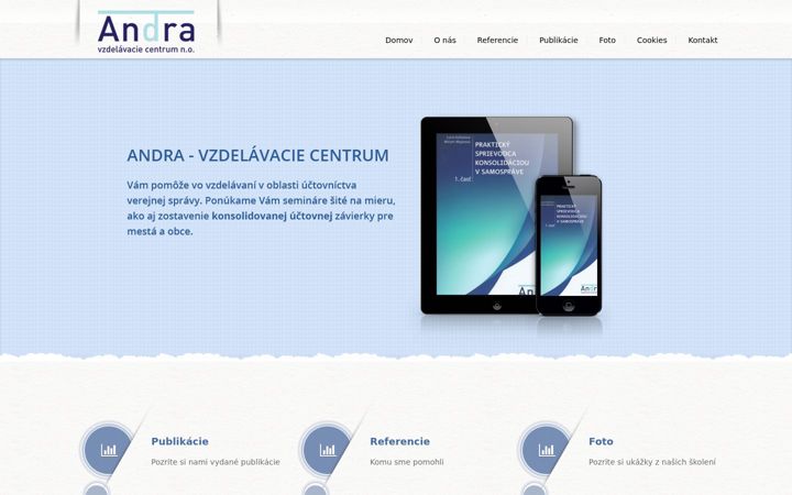 Screenshot di andra.sk