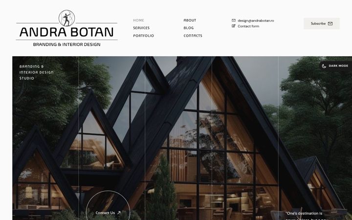 Screenshot of andrabotan.ro