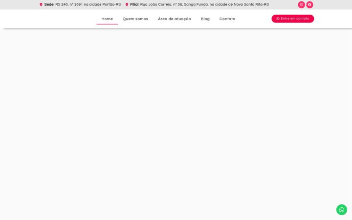 Screenshot of andradeealmeidaadvocacia.com.br