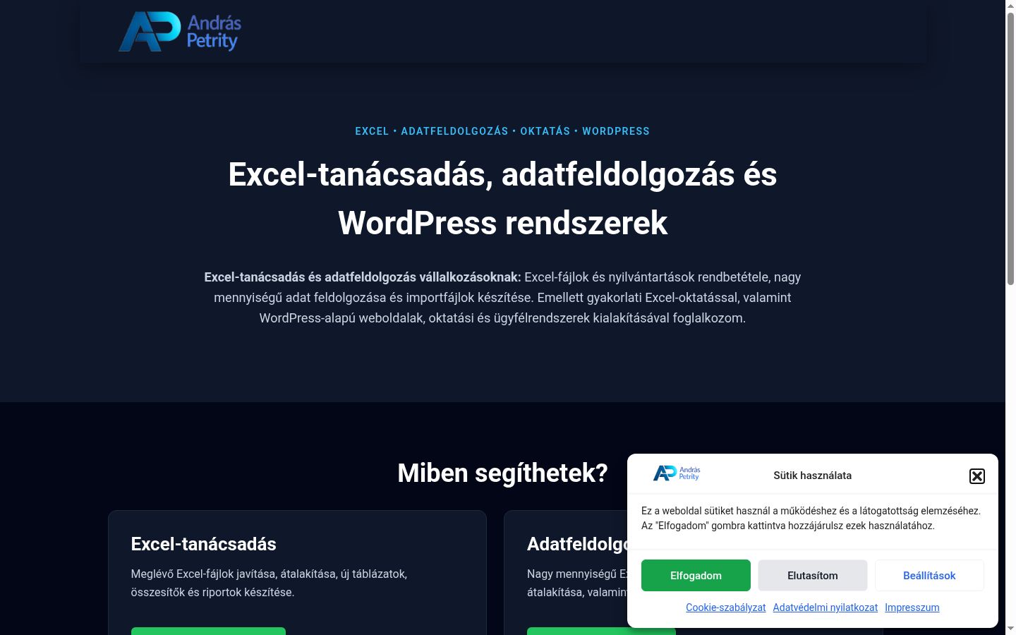 Snímek obrazovky baneru souhlasu zobrazeného před jakoukoli interakcí