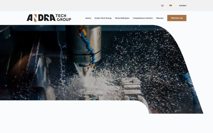 Screenshot of andratechgroup.com