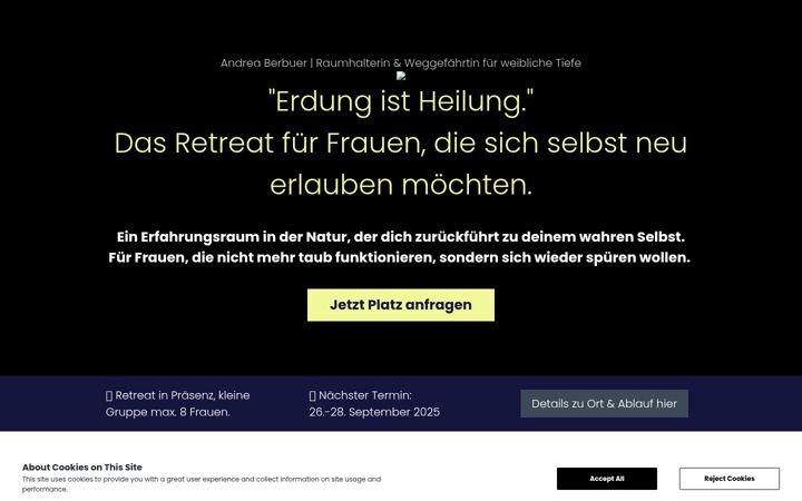Screenshot of andrea-berbuer.de