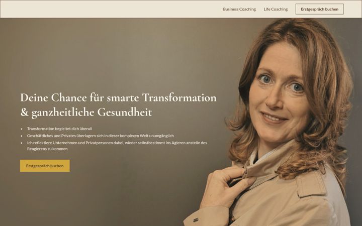 Screenshot of andrea-brandl.de
