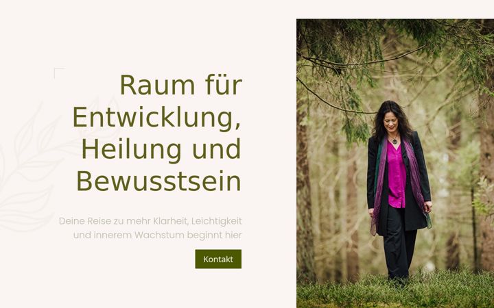 Ekraanipilt saidist andrea-matthes.de