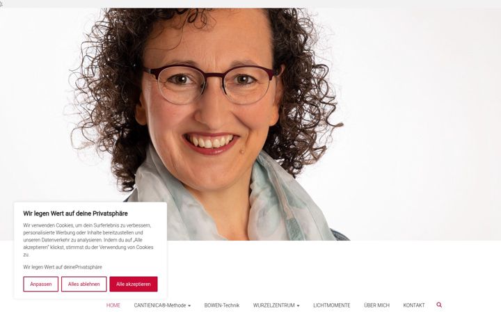 Ekrano kopija andrea-meier.ch