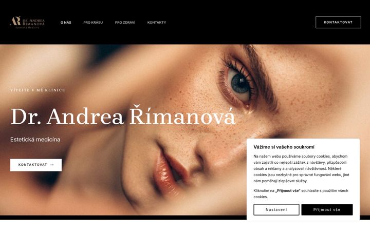 Screenshot of andrea-rimanova.cz