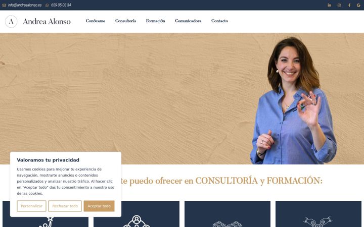Screenshot of andreaalonso.es