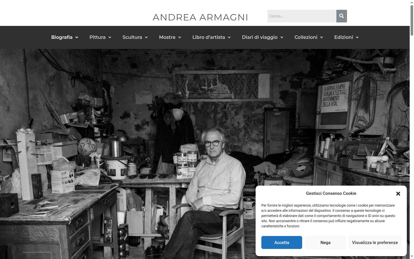 Screenshot tal-banner tal-kunsens muri qabel kwalunkwe interazzjoni