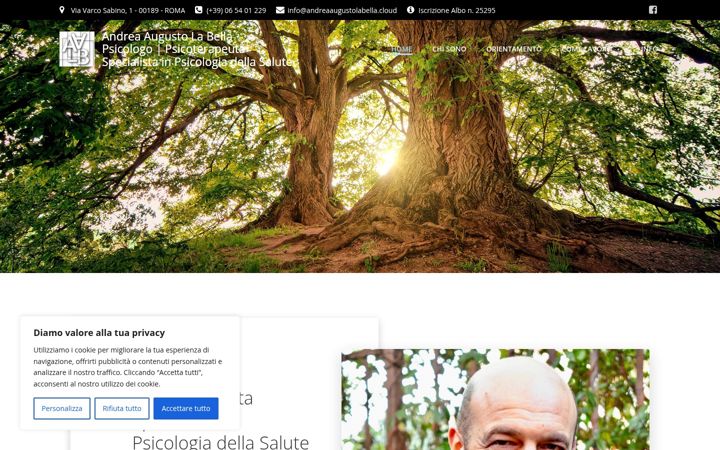 Screenshot of andreaaugustolabella.cloud