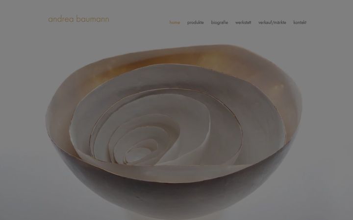 Screenshot of andreabaumann.at