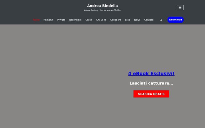 Screenshot of andreabindella.com