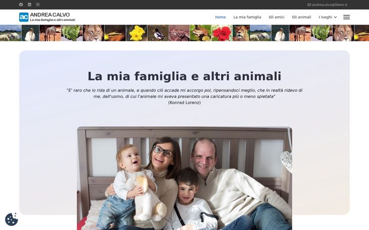 Screenshot von andreacalvo.it