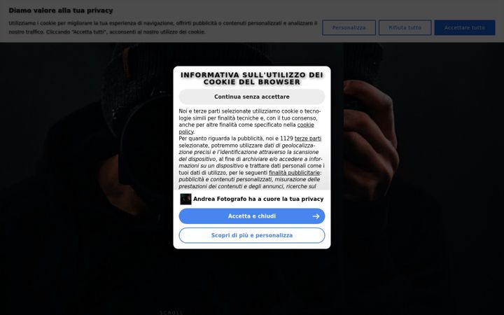 Screenshot of andreacandiotta.altervista.org