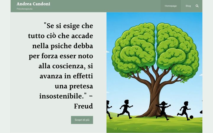 Screenshot von andreacandonipsicoterapeuta.it