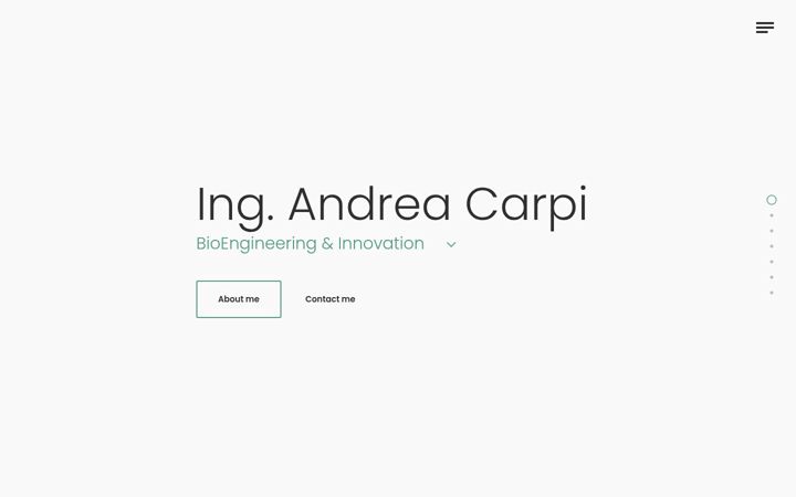 Screenshot of andreacarpi.it