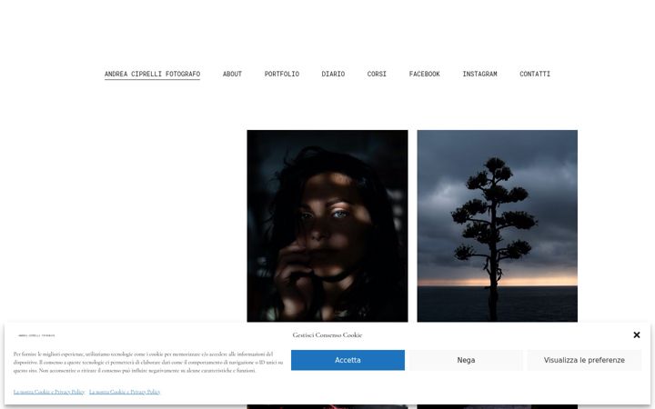 Screenshot of andreaciprelli.it