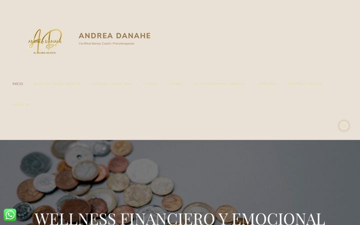 Képernyőkép: andreadanahe.com
