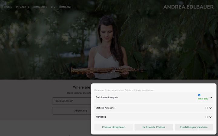 Screenshot ta' andreaedlbauer.at