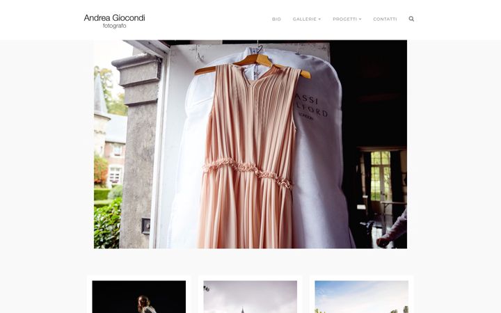 Screenshot of andreagiocondi.it