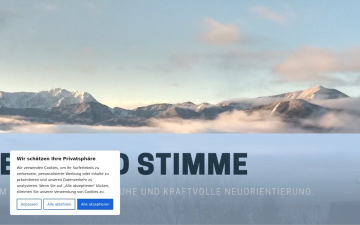 Screenshot of andreagloeckle.de