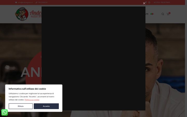 Screenshot of andreagreco.it