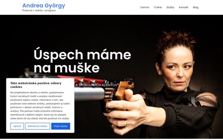 Screenshot of andreagyorgy.sk