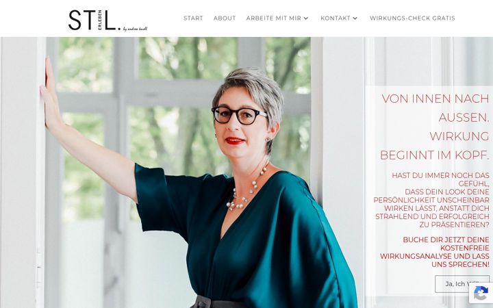 Screenshot of andreaknoll.eu