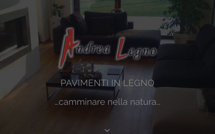 Screenshot of andrealegno.it