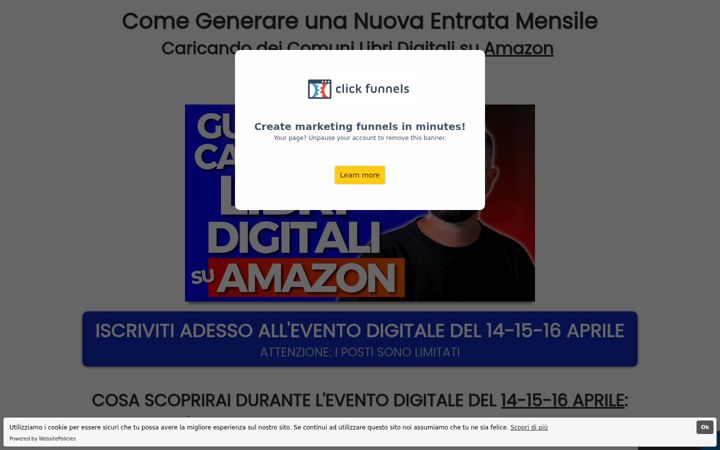 Screenshot of andrealeonardidigital.com