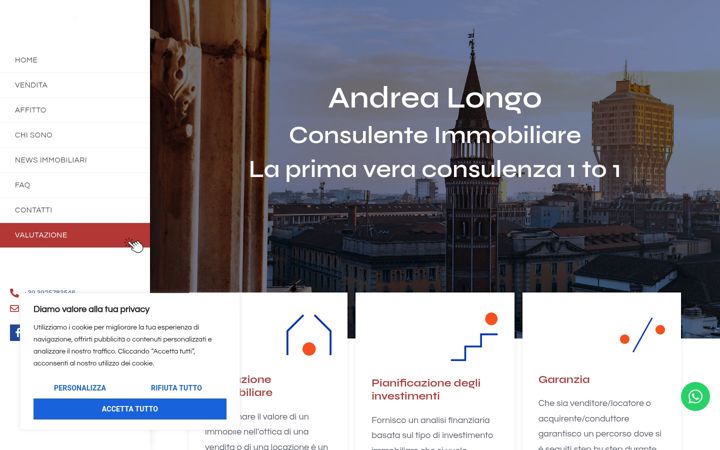 Screenshot of andrealongorealestate.it